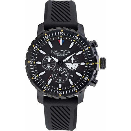 Reloj Hombre Nautica NAPICS009 Negro (Ø 45 mm)
