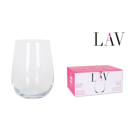 Set de Verres LAV Gaia Transparent (6 pcs)