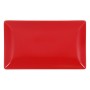 Plateau Ming II Rectangulaire Rouge