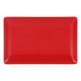 Plateau Ming II Rectangulaire Rouge