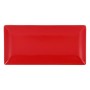 Plateau Ming II Rectangulaire Rouge