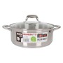 Casserole Quttin New Caesar Acier inoxydable Avec couvercle