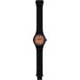 Montre Homme Hip Hop HWU1082 Noir Orange