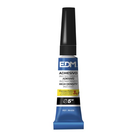 Adhesivo Instantáneo EDM a96456 Cianocrilato 3 g