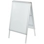 Tableau d’affichage Nobo Chevalet Argenté PVC Aluminium 65 x 113,5 x 70 cm