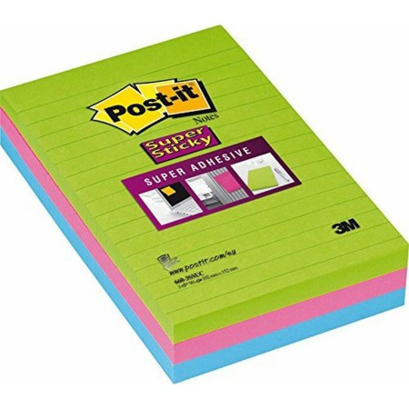 Notas Adhesivas Post-it Multicolor 15,2 x 10,2 cm