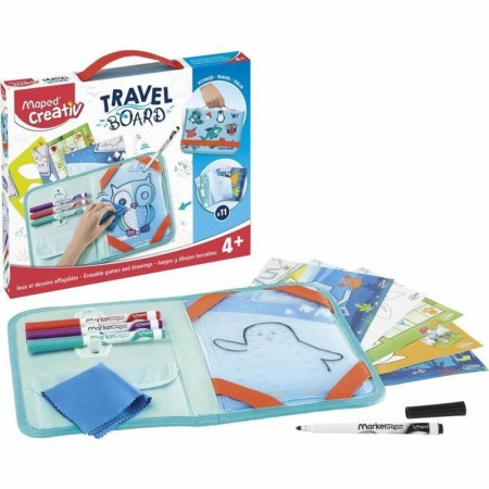 Set de Dibujo Maped Travel Board 18 Piezas