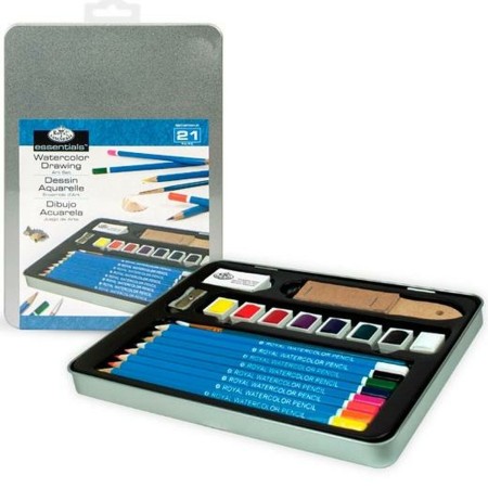 Set de peintures aquarelle Royal & Langnickel 20 Pièces Multicouleur