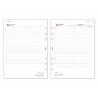 Agenda Finocam Open Leo 2024 Negro 15,5 x 21,5 cm