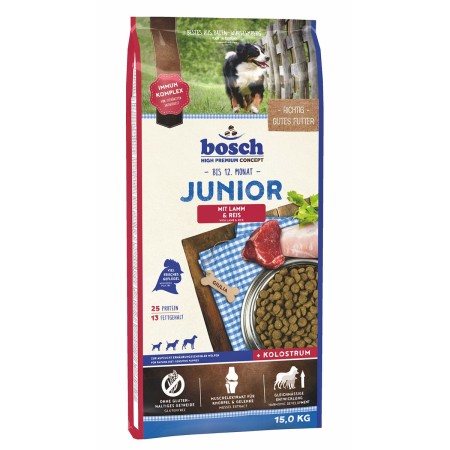 Nourriture BOSCH  Petit/Junior Agneau Riz 15 kg