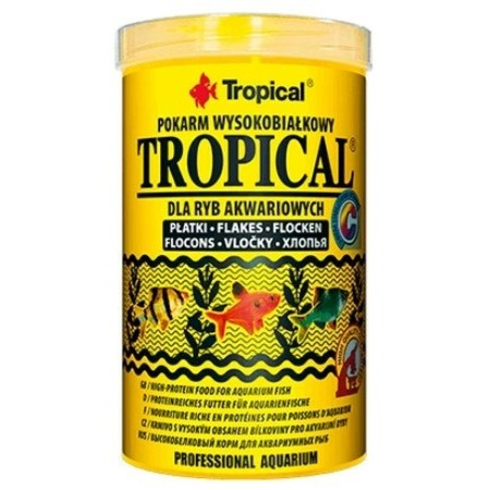 Comida para peces Tropical  Copos Acuario 50 g