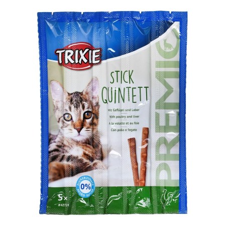 Snack para Gatos Trixie  5 x 5 g Pollo Hígado Aves