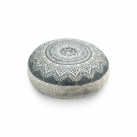Puff Signes Grimalt Redondo Mandala Gris 70 x 32 x 70 cm