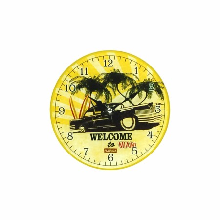 Horloge Murale Signes Grimalt Métal verre Verre 2,5 x 17 x 17 cm
