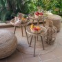 Puff Signes Grimalt Redondo Natural 66 x 33 x 66 cm