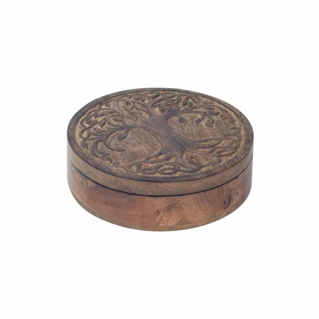 Caja Decorativa Signes Grimalt Árbol Madera de mango 20 x 6 x 20 cm