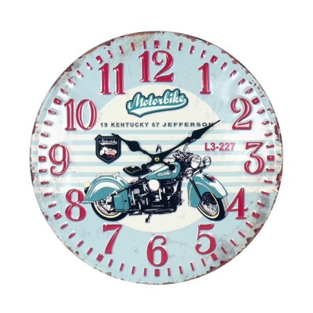 Reloj de Pared Signes Grimalt Moto Hierro Fundido 3 x 40 x 40 cm