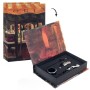 Set de Accesorios para Vino Signes Grimalt Madera Acero Inoxidable 14,5 x 4 x 20 cm