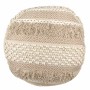 Puff Signes Grimalt Redondo Geométrico Beige 70 x 34 x 70 cm