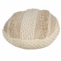Puff Signes Grimalt Redondo Geométrico Beige 70 x 34 x 70 cm