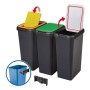 Poubelle recyclage Tontarelli 45 L Plastique (29,2 x 39,2 x 59,6 cm)