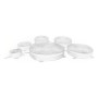 Lot Privilege Couvercle Silicone Transparent (6 pcs)