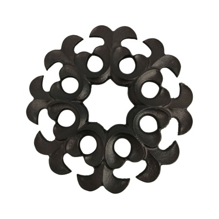 Salvamantel Signes Grimalt Negro Hierro Fundido 13,5 x 1,5 x 13,5 cm