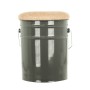 Taburete Signes Grimalt Verde Metal 30 x 40 x 30 cm