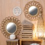 Miroir mural Signes Grimalt Rond Naturel 3 x 66 x 66 cm