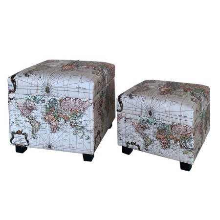 Juego de taburetes Signes Grimalt Mapamundi 40 x 43 x 40 cm