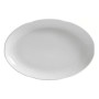 Plateau Augusta Porcelaine Blanc (32 x 22 x 3,5 cm)