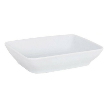 Bol Lebon Rectangulaire Porcelaine Blanc (16 x 12 x 3,5 cm)