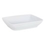 Bol Lebon Rectangulaire Porcelaine Blanc (16 x 12 x 3,5 cm)