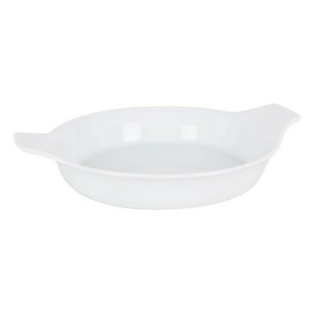 Plat à Gratin Porcelaine Blanc (ø 22 x 4 cm)