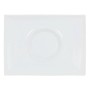 Assiette plate Gourmet Porcelaine Blanc (29,5 x 22 x 3 cm)