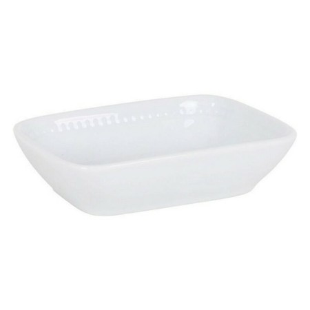 Bol Collet Rectangulaire Porcelaine Blanc (12 x 8,5 x 3 cm) (12 cc)