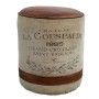 Pouf Signes Grimalt Rond Vintage Marron Beige 40 x 54 x 40 cm