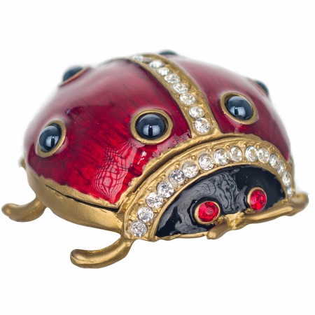 Boîte Décorative Signes Grimalt Coccinelle Métal 6 x 3 x 7 cm