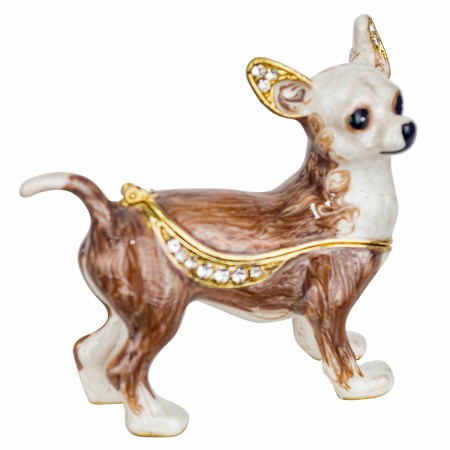 Boîte Décorative Signes Grimalt Chien Métal 2 x 6,5 x 7 cm