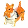 Caja Decorativa Signes Grimalt Perro Metal Cartón 3 x 5 x 7 cm