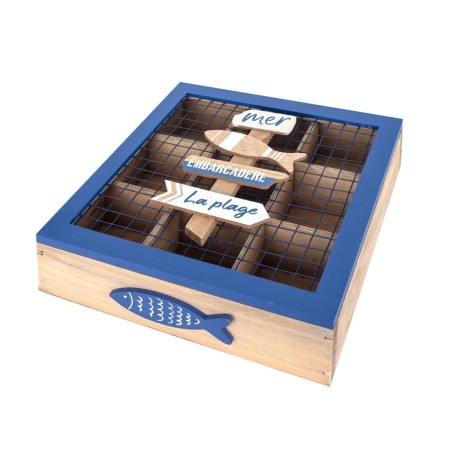 Caja para Infusiones Signes Grimalt Madera MDF 24 x 7,5 x 24 cm