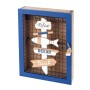 Armario de llaves Signes Grimalt Azul Pez Madera MDF 5,5 x 26 x 20 cm