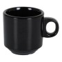 Tasse Viejo Valle S2208640 Noire Mélamine (ø 5,5 x 5,5 cm) (5,5 x 5,5 cm)