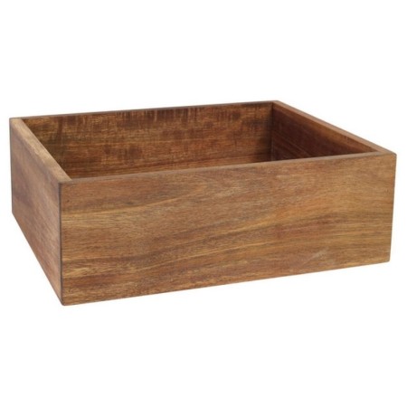 Support Inde Bois Carré (32,5 x 26,5 x 11 cm)