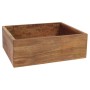 Support Inde Bois Carré (32,5 x 26,5 x 11 cm)