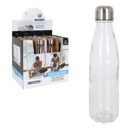 Bouteille d'eau Bewinner verre Transparent 600 ml