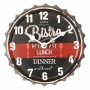Horloge Murale Signes Grimalt Métal 2,5 x 20 x 20 cm