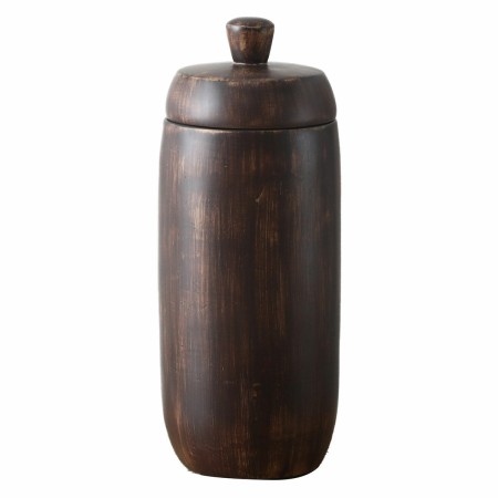 Vase Signes Grimalt Marron Résine 9,5 x 24,5 x 9,5 cm