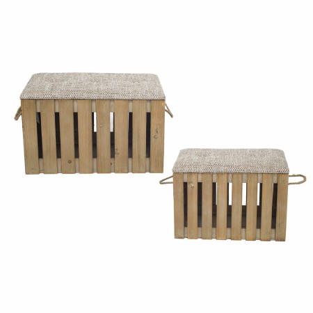 Juego de Cajas Decorativas Signes Grimalt Madera 32 x 31 x 51 cm