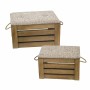 Juego de Cajas Decorativas Signes Grimalt Madera 30 x 26 x 40 cm